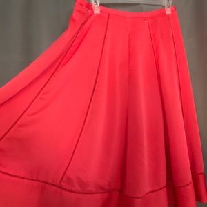 Banana republic pink/ red skirt